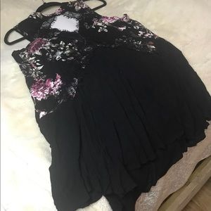 Gypsies and Moondust Lace tunic midi dress